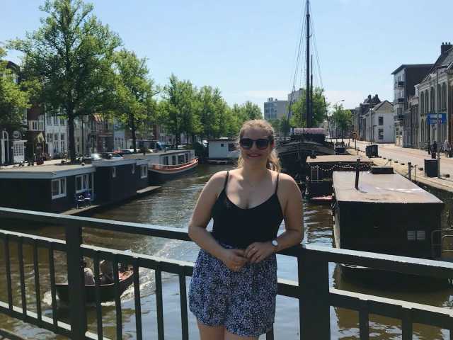 That's me at the canals!