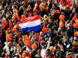 The Dutch are even crazier than usual on King's Day. Photo: Leeuwarder Courant