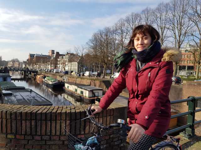 Cycling is one the first things you'll learn in Groningen!