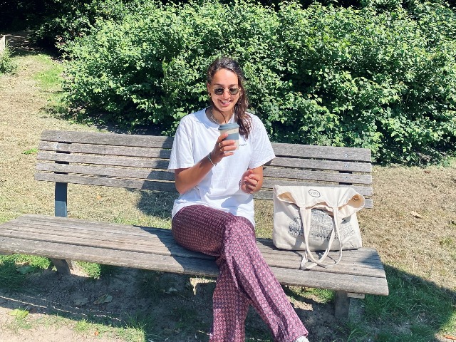 Genieten van een cappu in het nopla!&nbsp;