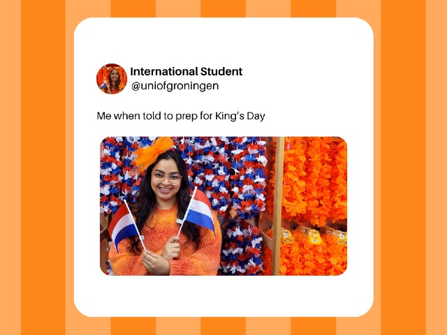 My very first King's Day in the Netherlands