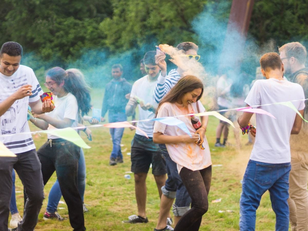 Join Holi: the festival of colors this weekend with GISA!