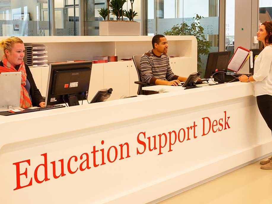 Some faculties have individual student support departments. Make sure to look around for them!