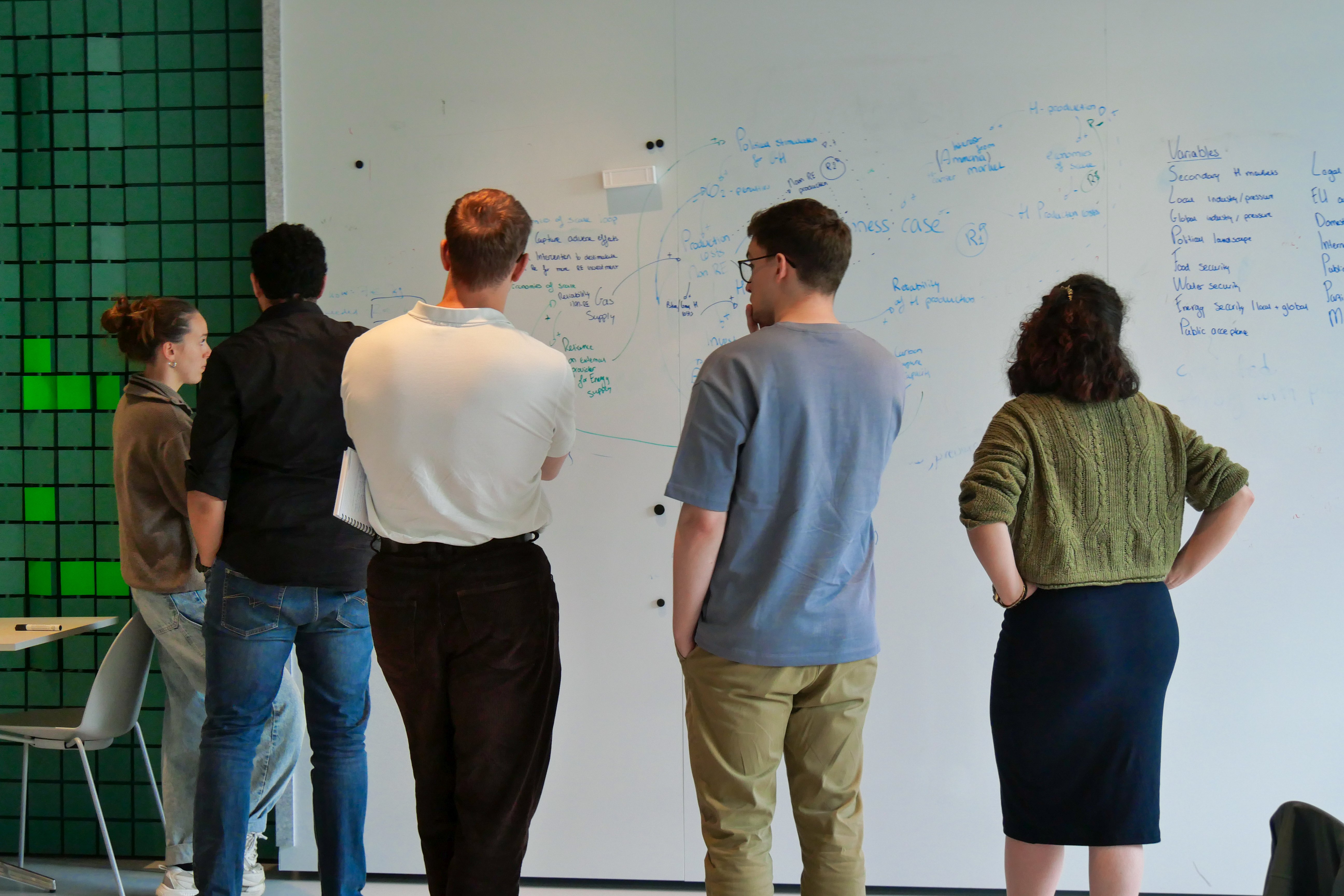 Participants working on the challenge - 2025 summer school