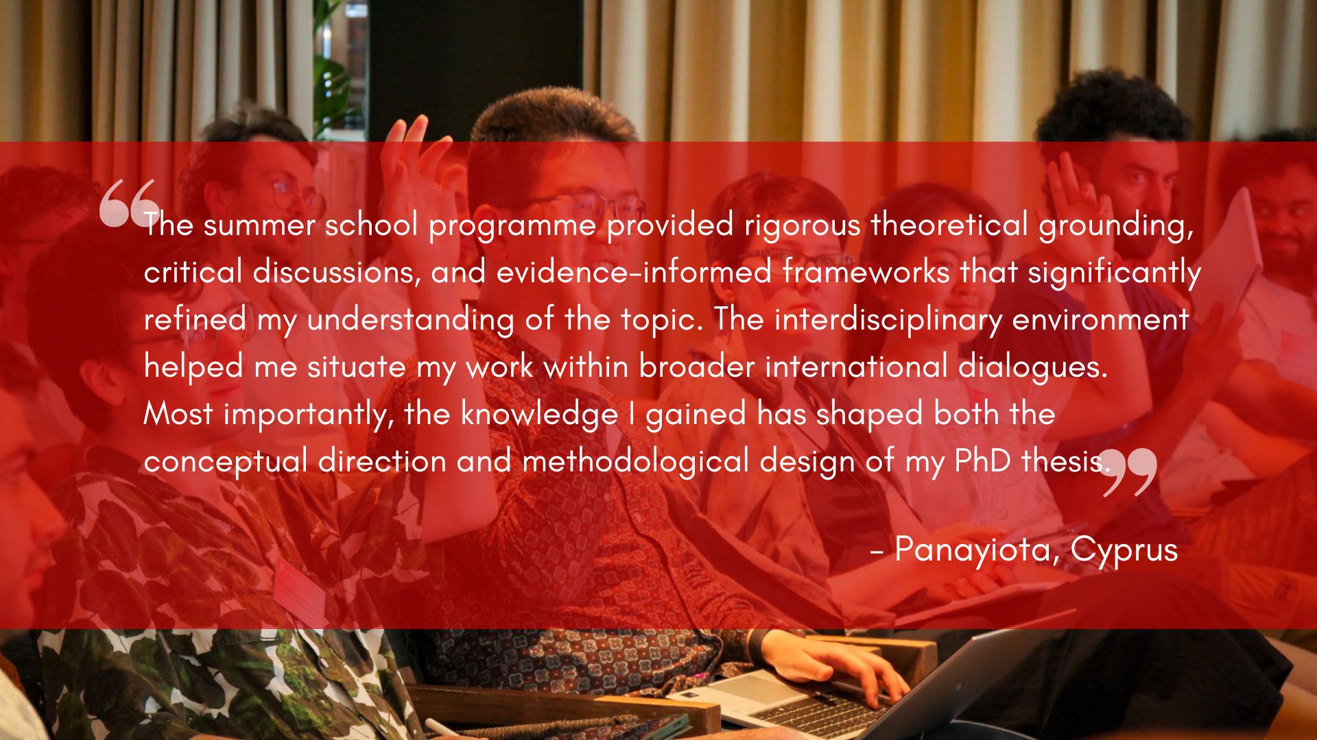 Panayiota's testimonial