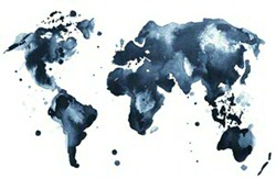 world map