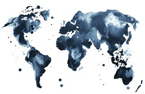 world map