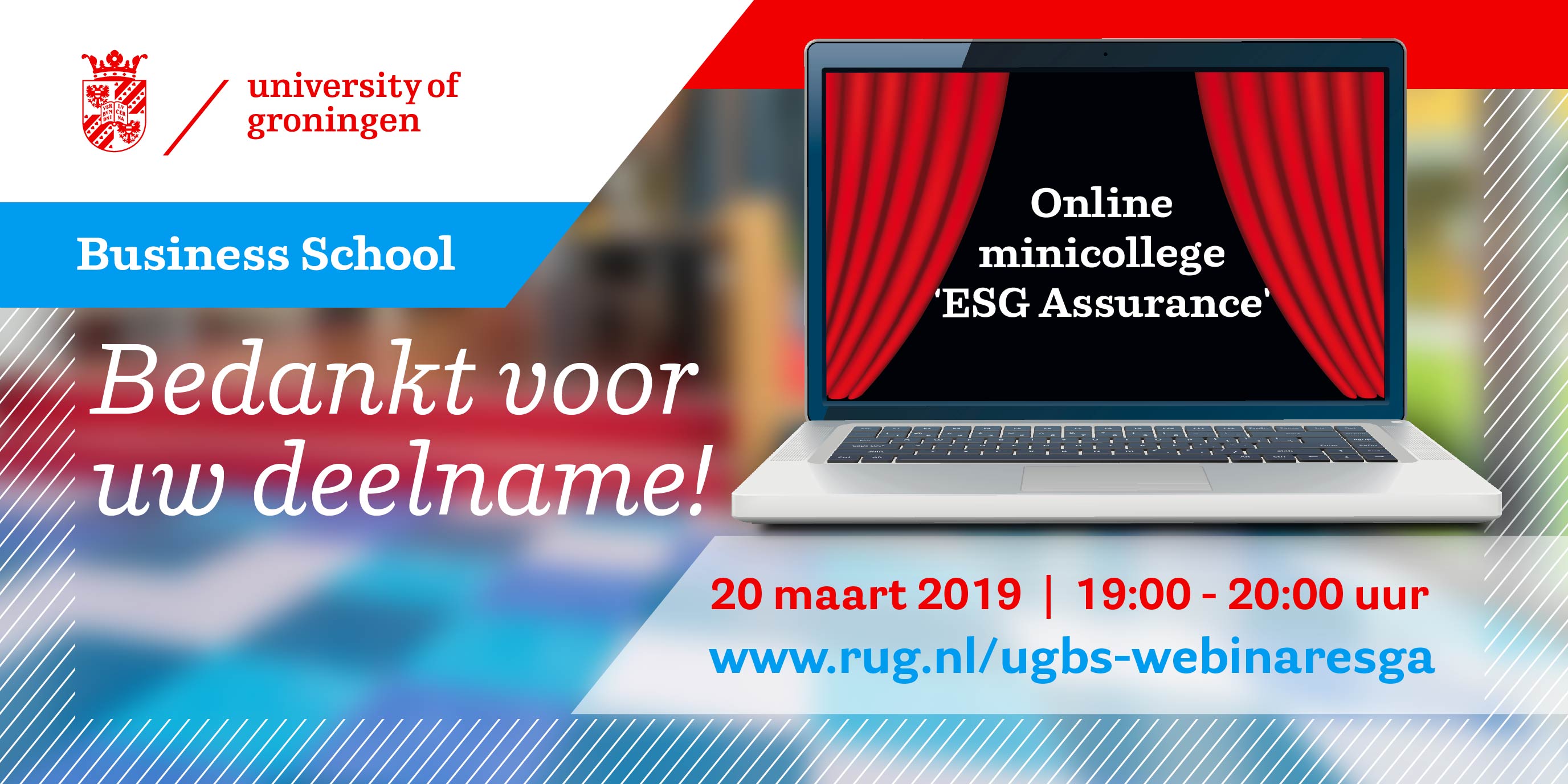 Bedankt voor uw deelname!