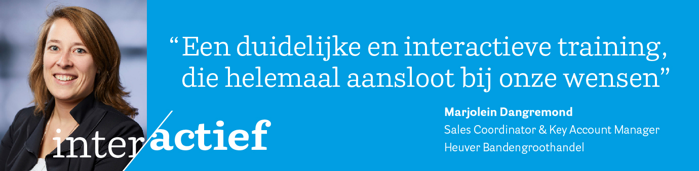 Lees de volledige ervaring van Marjolein n.a.v. een incompany training van UGBS