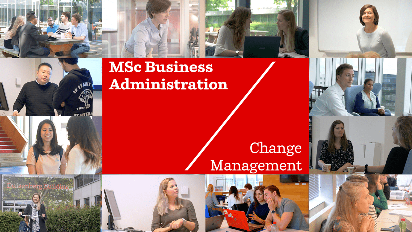 Change management | Business Administration | University of Groningen