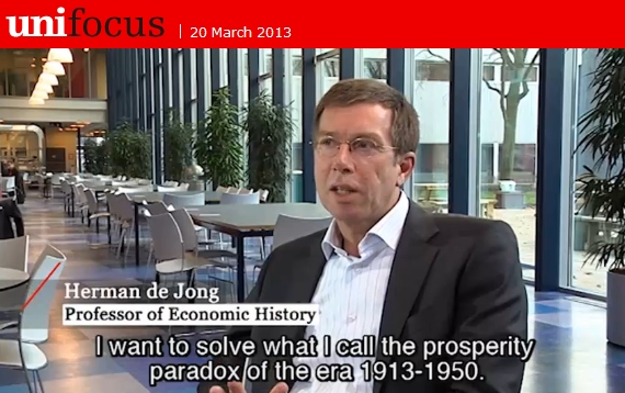 Video Herman de Jong: de Europese welvaartsparadox