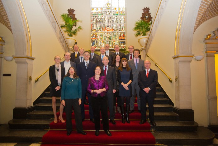 Graduates and representatives of EDI, University of Groningen and PwC