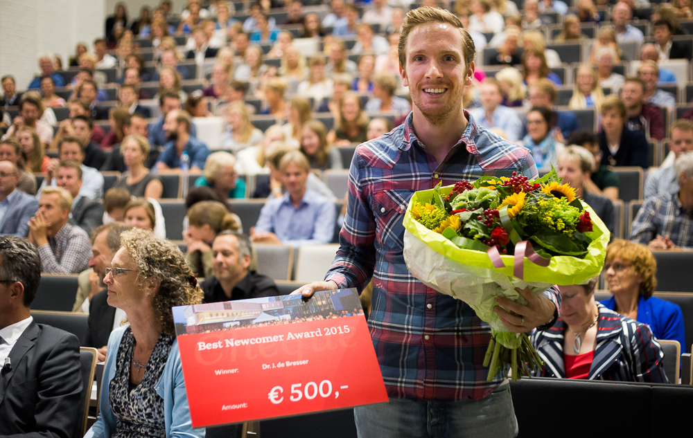 Best New lecturer of the year: Dr. Jochem de Bresser