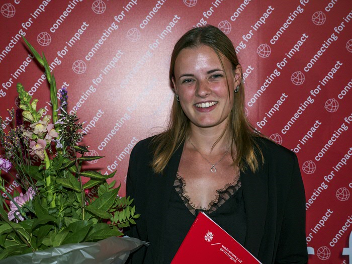 BSc Bedrijfskunde Freshman of the Year Kim van Birgelen