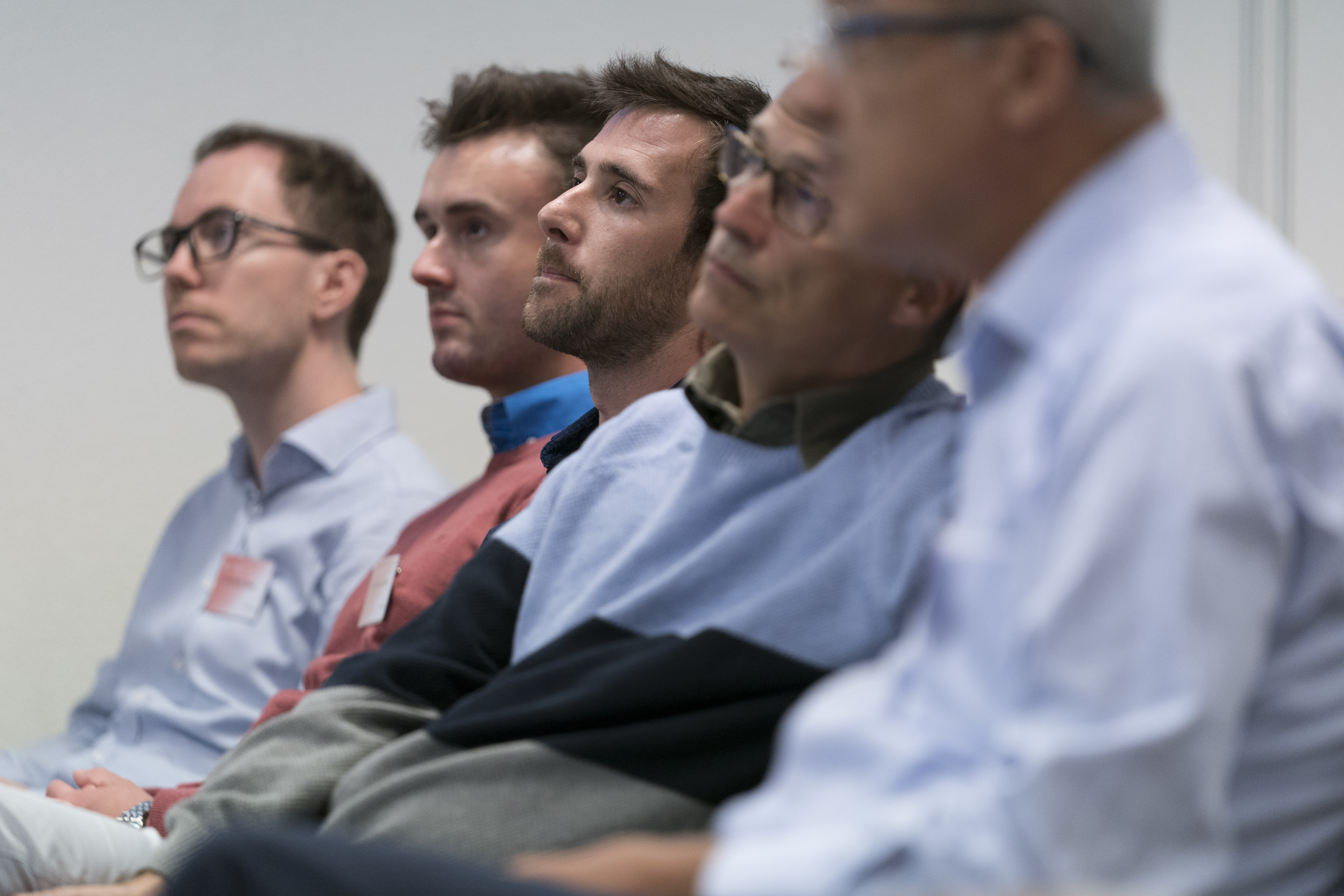 Attendees listen to a presentation (Photo: Reyer Boxem)