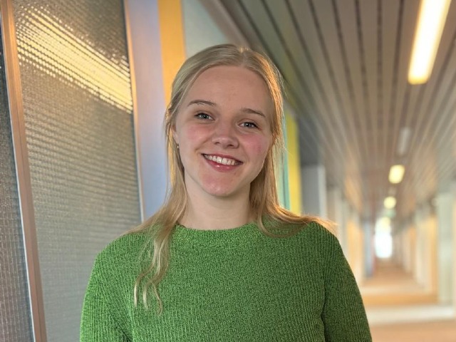 PhD student Sanne Wolf