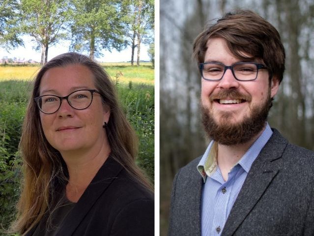 Dr Susanne T&auml;uber (left) / Frederik Wermser MSc (right)
