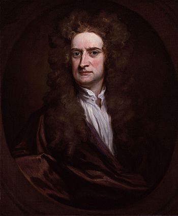 Sir Isaac Newton by Sir Godfrey Kneller