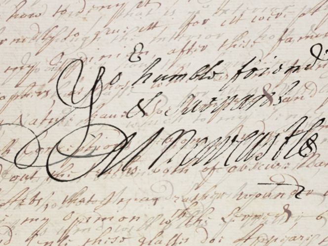 Cavendish's signature Source: Projectvox.org