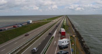 "Afsluitdijk" (Enclosure Dam, built 1927-1932)