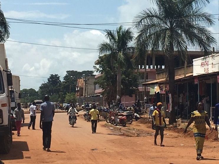 The streets of Gulu, Northern Uganda