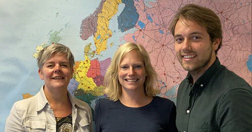 Saskia Enuma, Nienke Harteveld and Reinier Schoep