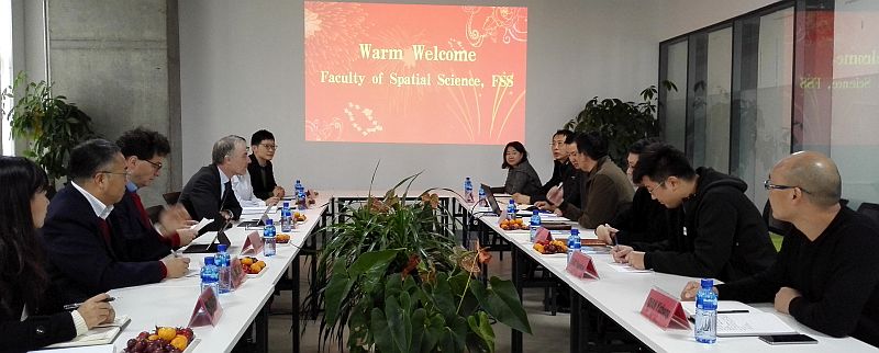 Photo 1: Meeting at Yantai Architecture Design Research Company Ltd