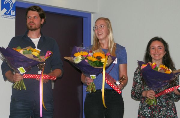June 2019 winners Malo, Mariska and Lara