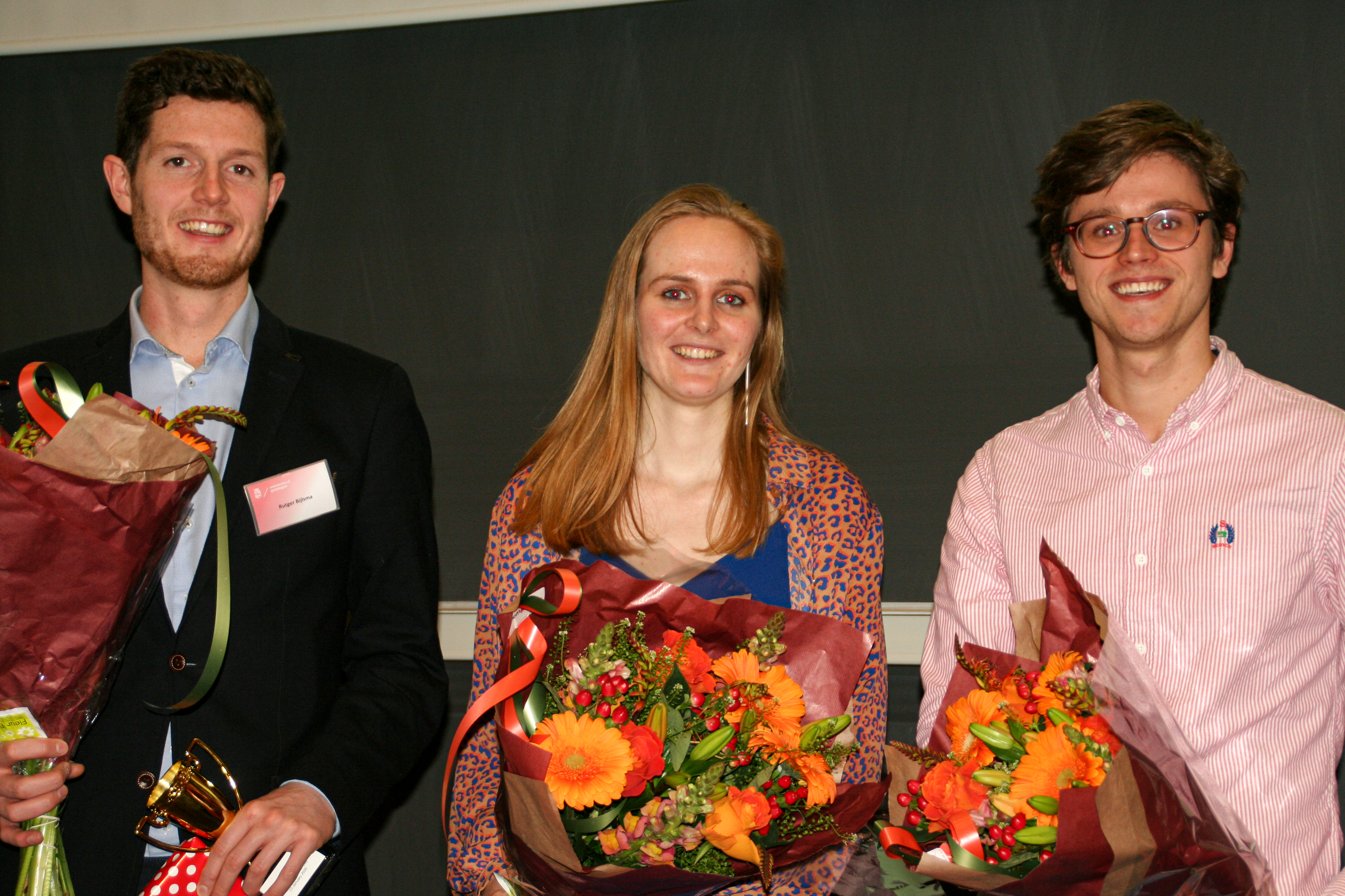 Februari 2020 winners Rutger, Margeet en Jorrit