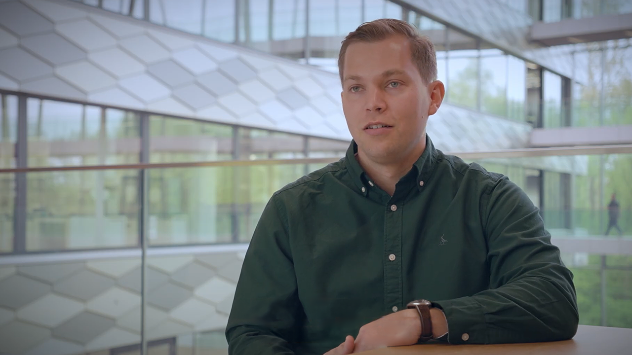 Thijmen Pille, system install coordinator at ASML