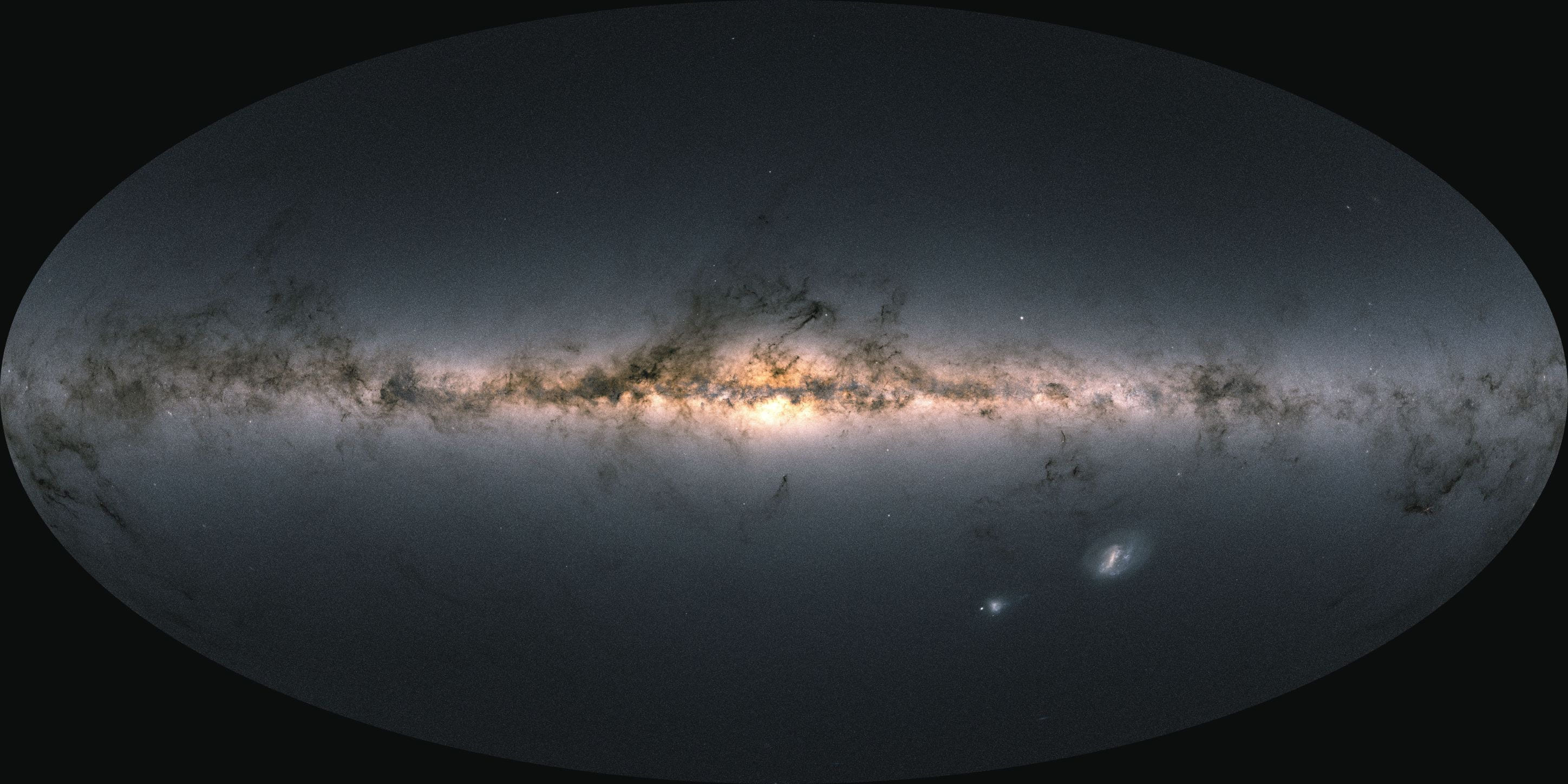 The colour of the sky - uit de Gaia Data Release 3
