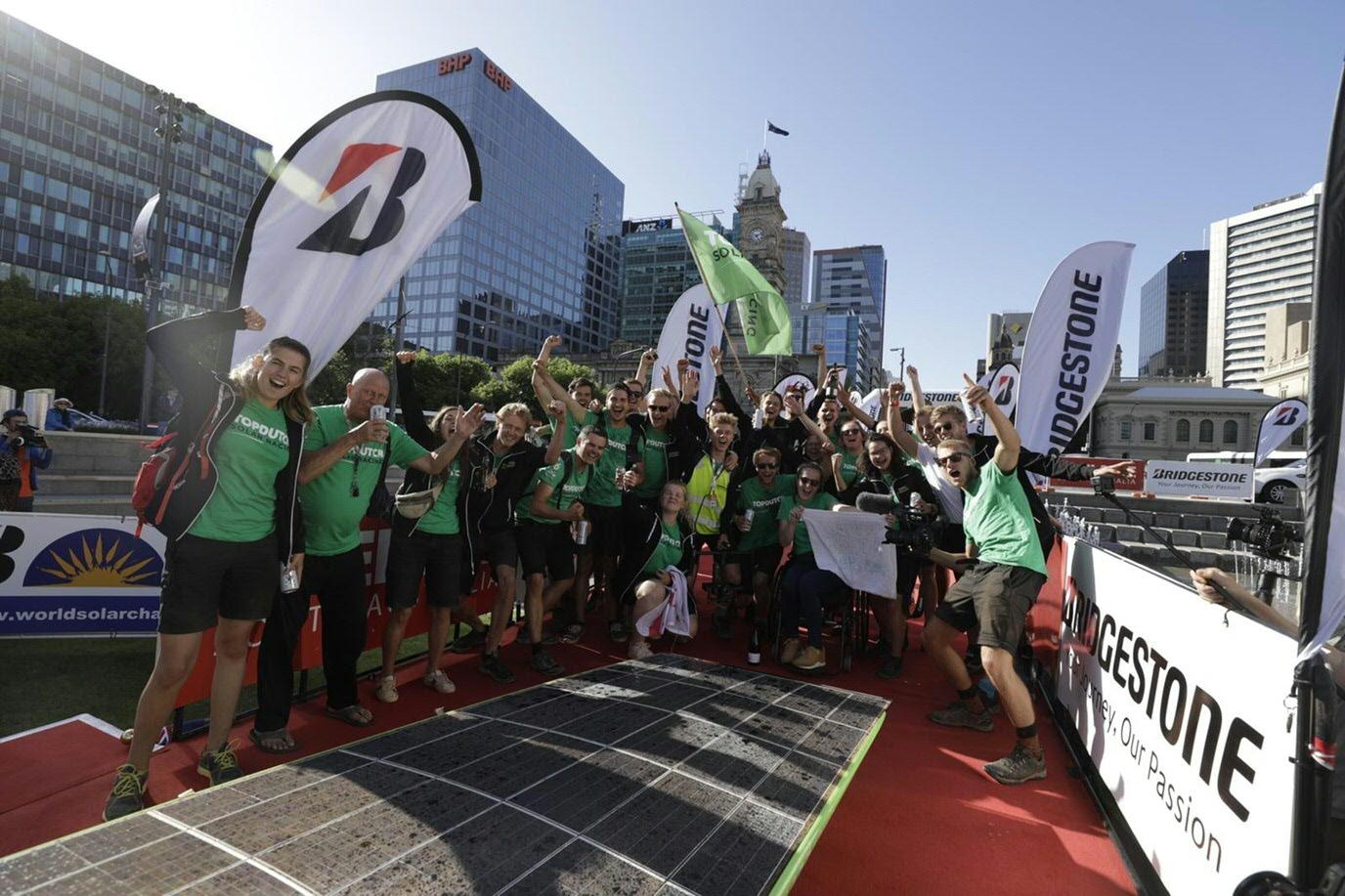 Top Dutch Solar Team in Adelaide