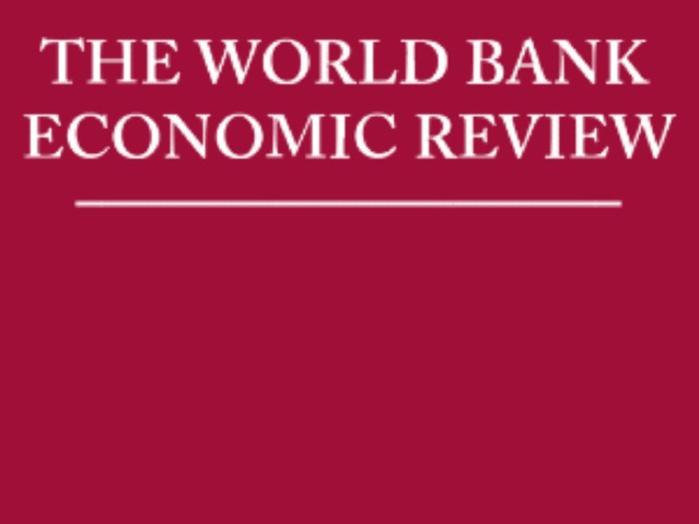 &nbsp;The World Bank Economic Review