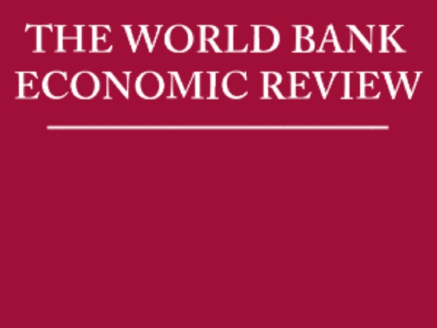  The World Bank Economic Review
