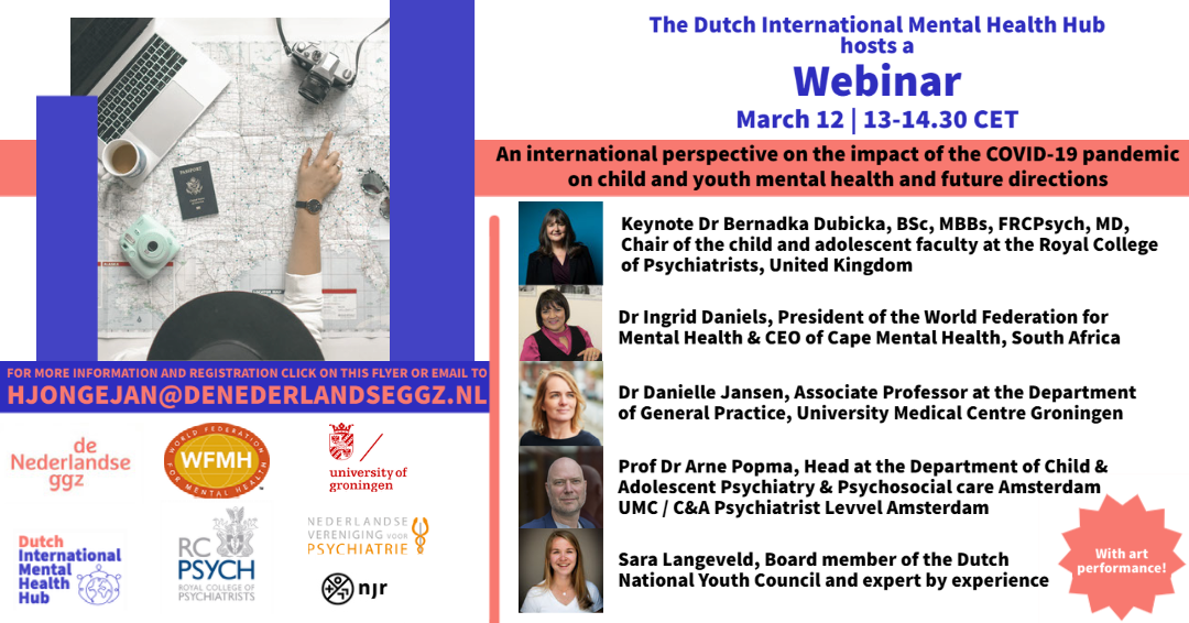 The Dutch International Menatl Health Hub host a webinar