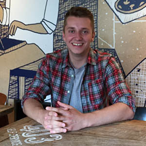 Kristian, eerstjaarsstudent Sociologie