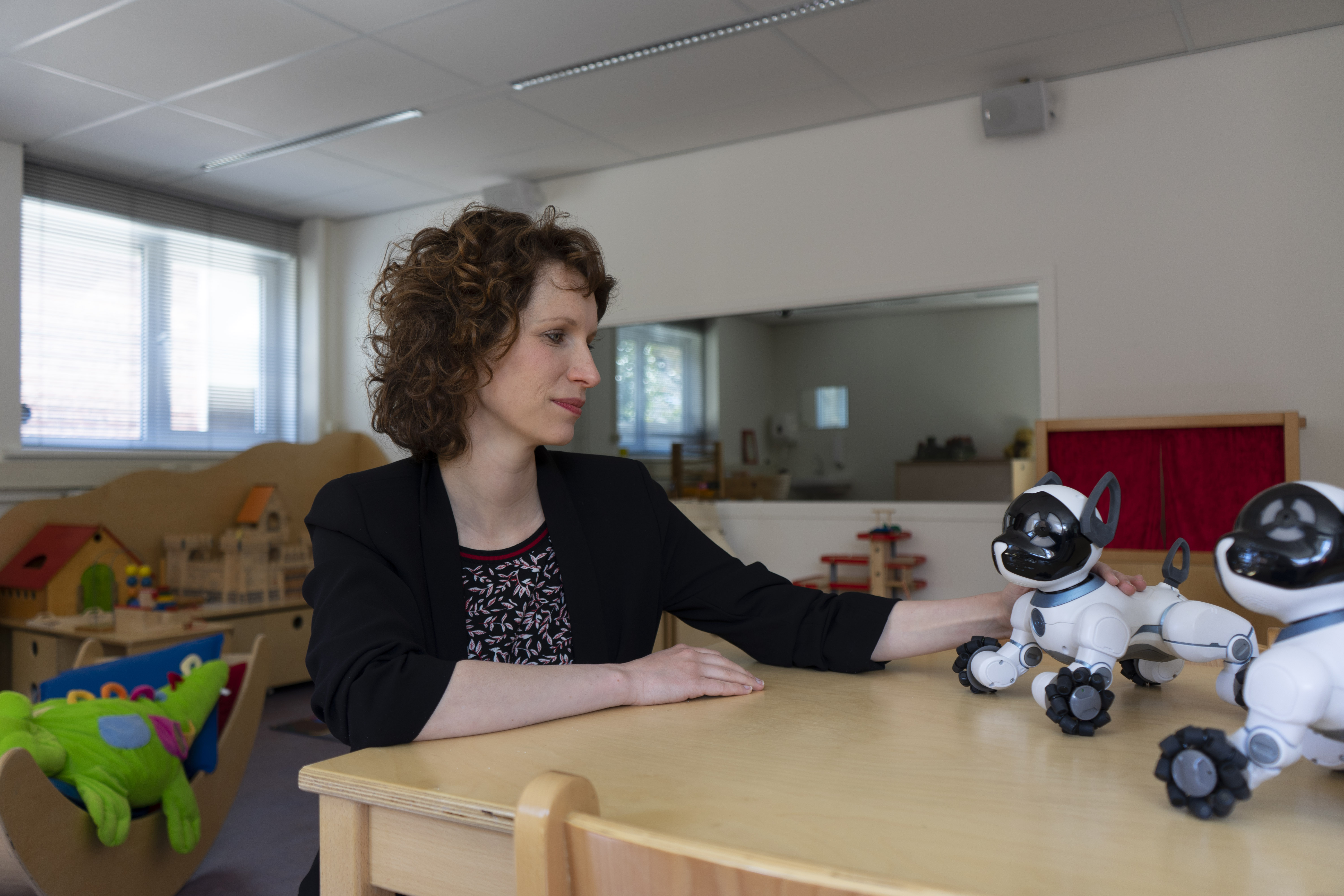 Steffie van der Steen: onderzoek met robothonden