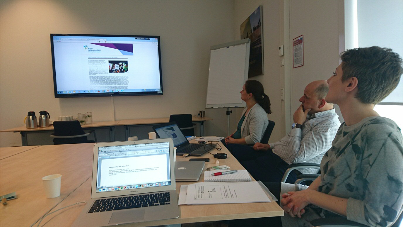 Valorisation panel meeting at Royal HaskoningDHV, Rotterdam