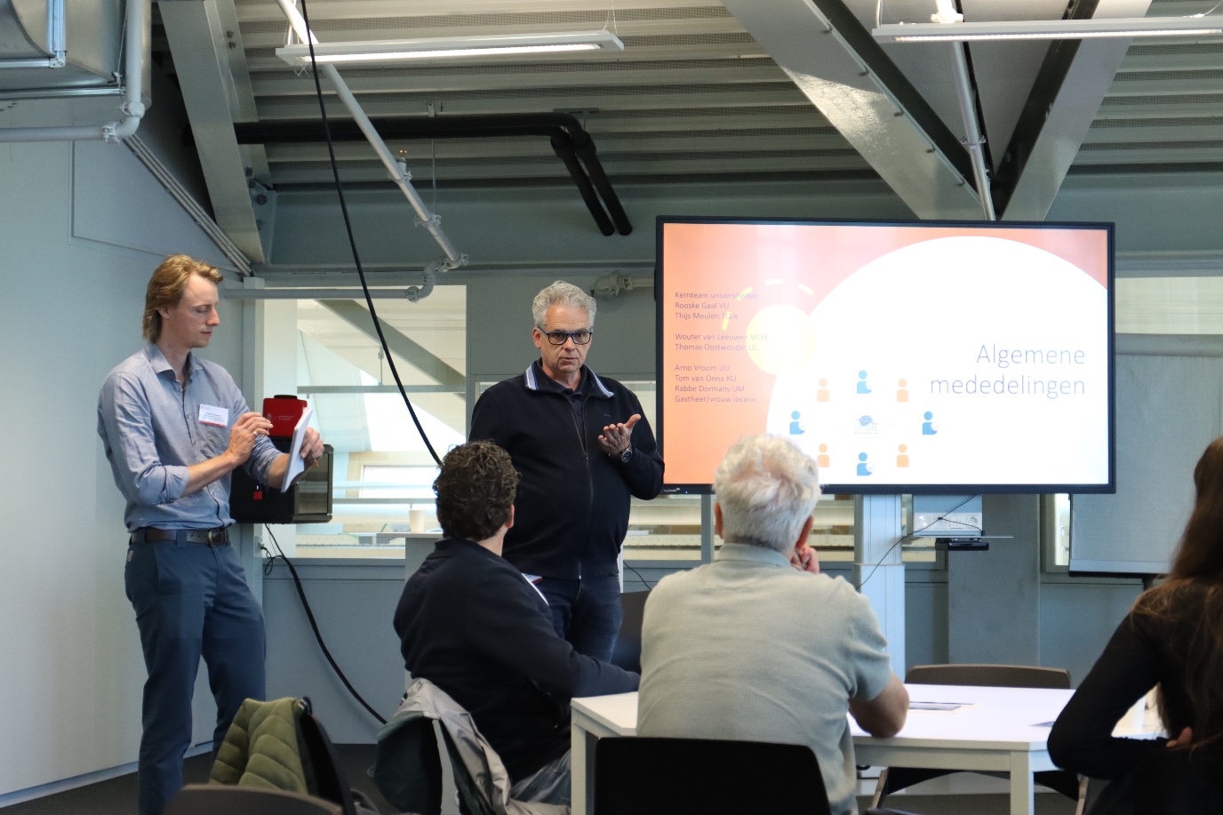 De bijeenkomst vond plaats in de Energy Academy Europe in Groningen.