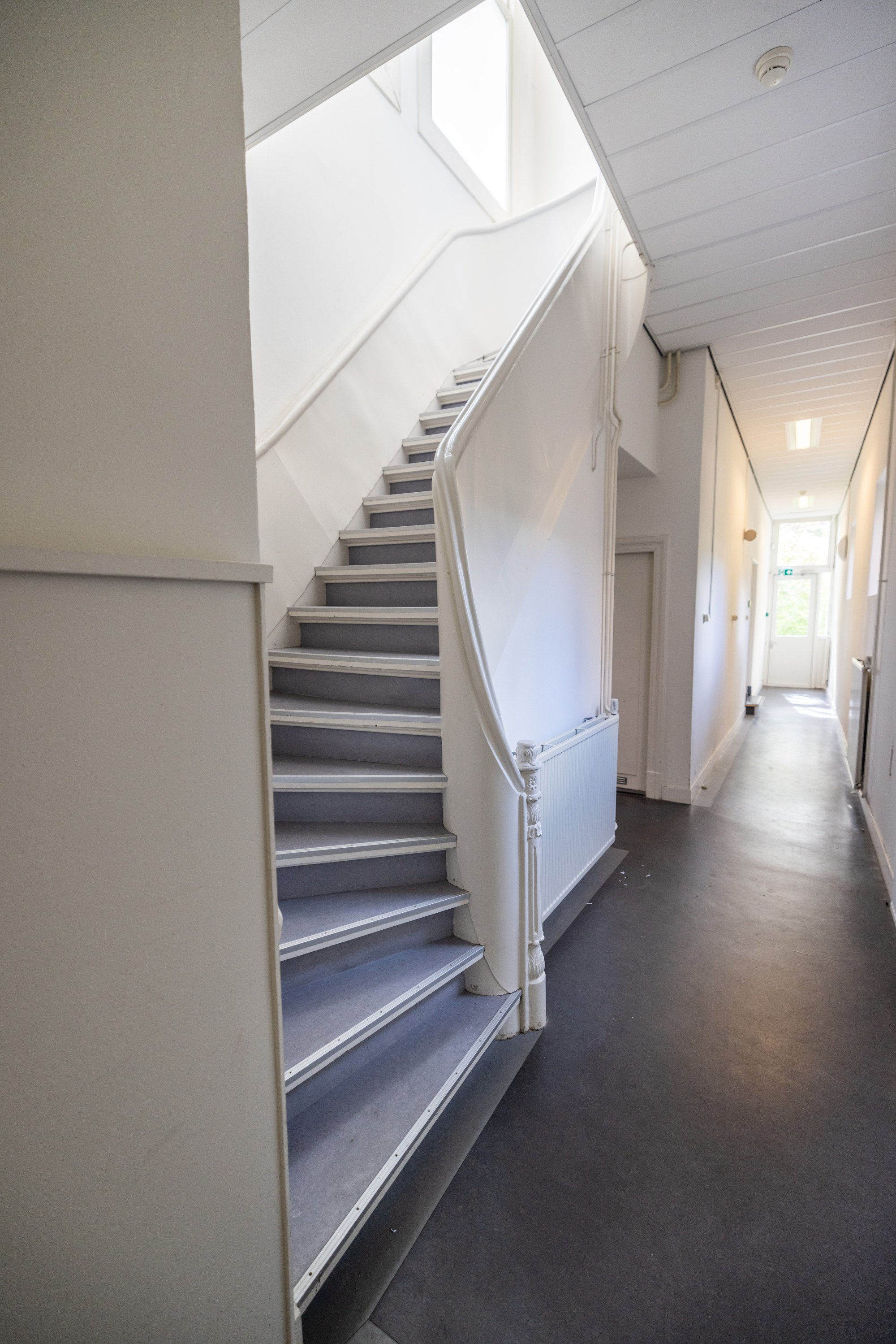 OB 42 begane grond: trappenhuis blijft bewaard maar wordt openOB 42 ground floor: staircase will be opened