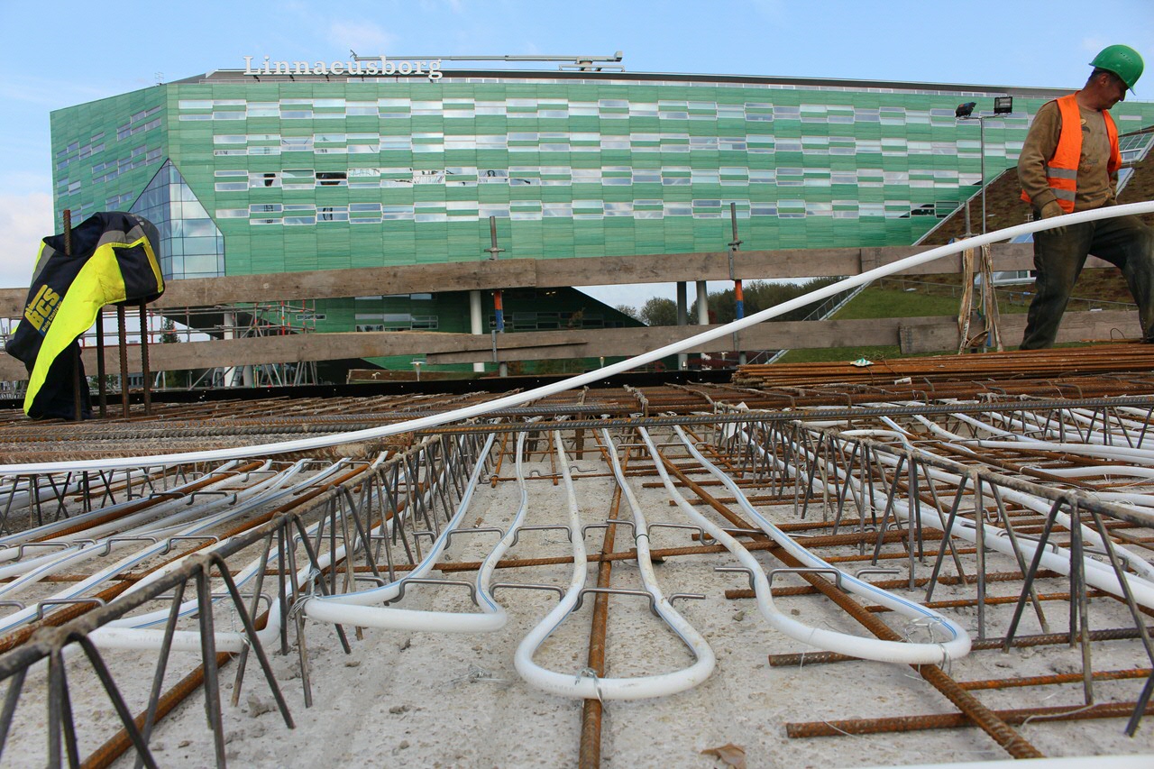 Betonkernactivering wordt aangelegd voor verwarmen en koelen | oktober 2015