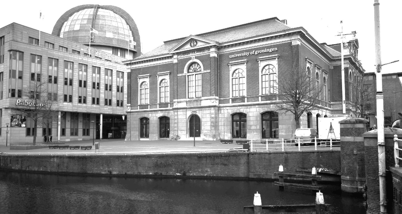 Zo zag het plein langs de Willemskade er aanvankelijk uit
