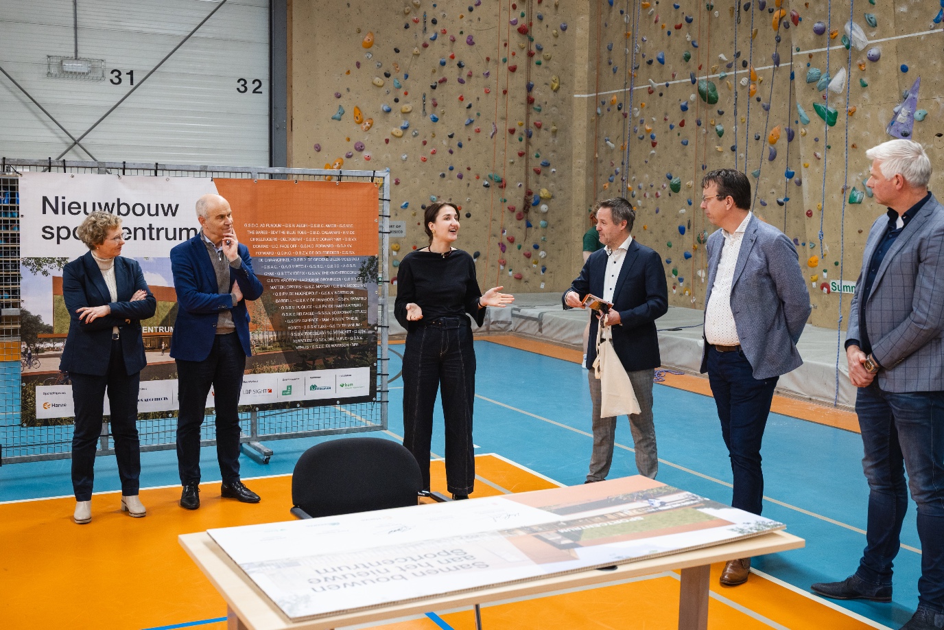 Roan Luning geeft aan dat alle sportverenigingen van de ACLO enorm uitkijken naar de vernieuwde sportfaciliteiten.