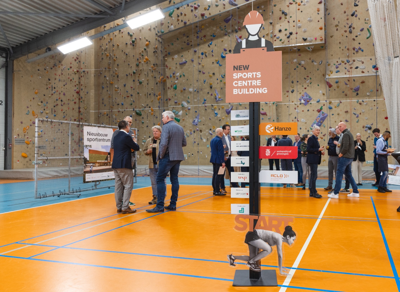 De bouw van het nieuwe Sportcentrum kan binnenkort van start gaan.