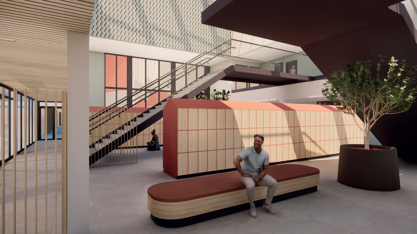 Impressie nieuw Sportcentrum