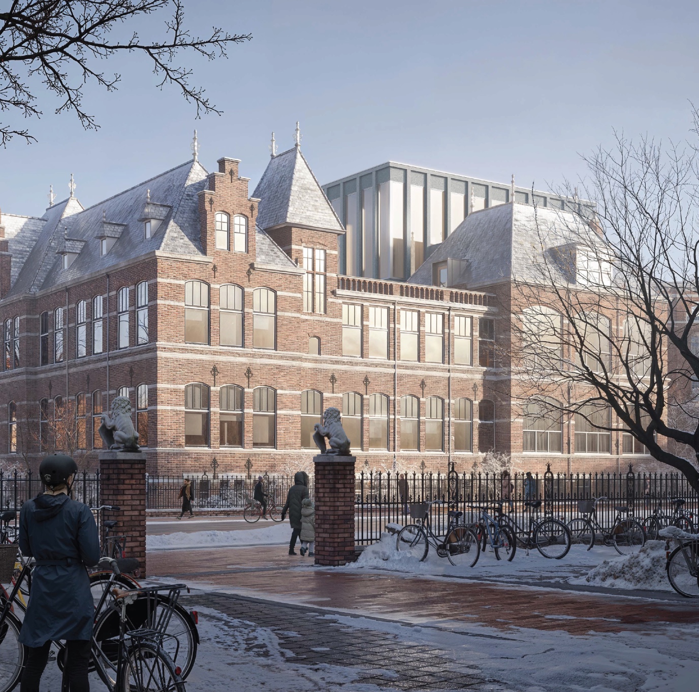 Het monumentale gebouw wordt in ere hersteld