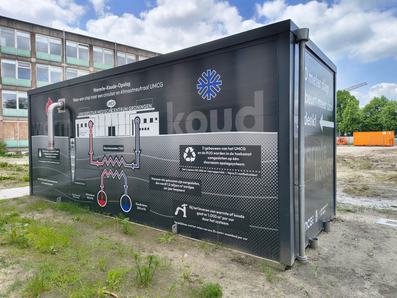 Warmte-Koude-Opslag op Healthy Ageing Campus
