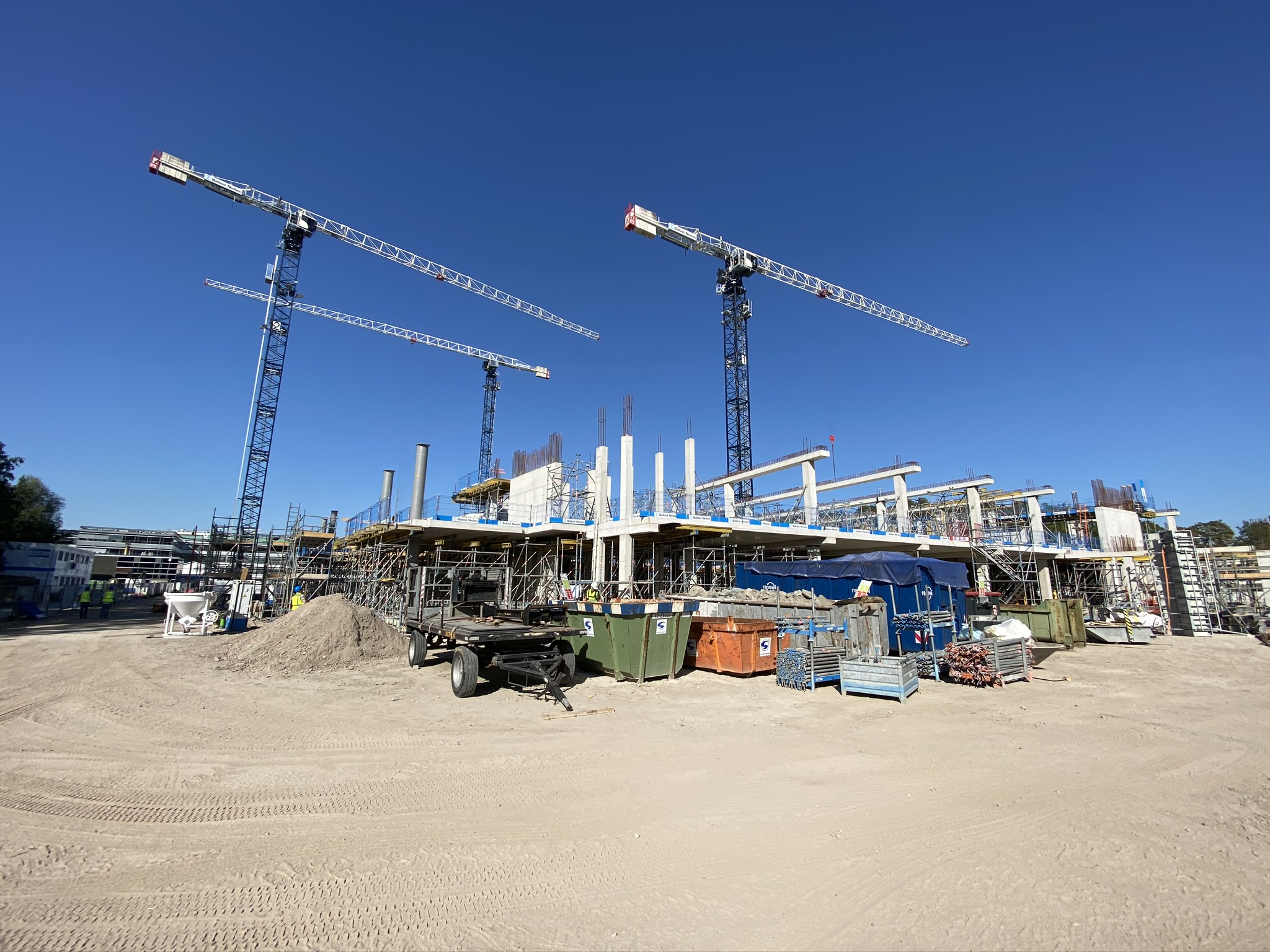 Werkzaamheden Feringa BuildingConstruction site Feringa Building