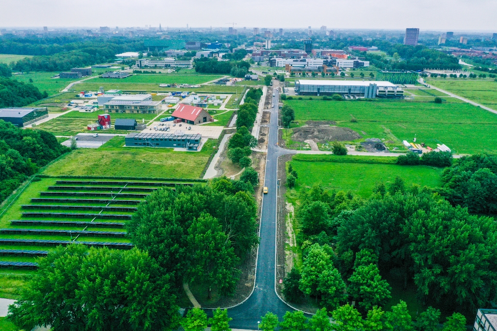 Werkzaamheden Zernikelaan-NoordConstruction work on Zernikelaan North