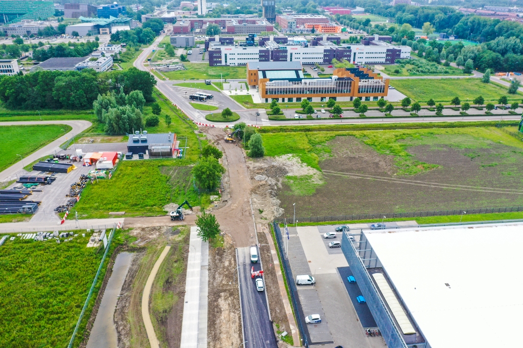 Werkzaamheden Zernikelaan-NoordConstruction work on Zernikelaan North